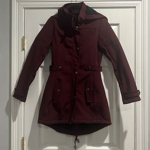 Burgundy jacket